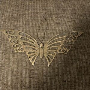 Gold Butterfly Wall Decor